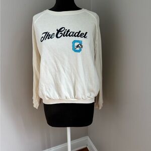 Cream Pullover Sweatshirt